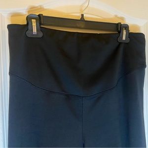 Black maternity pants